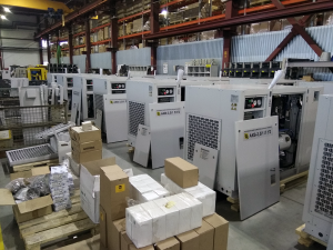 Цех сборки компрессорных установок типа «АКВ» «ДЭН»